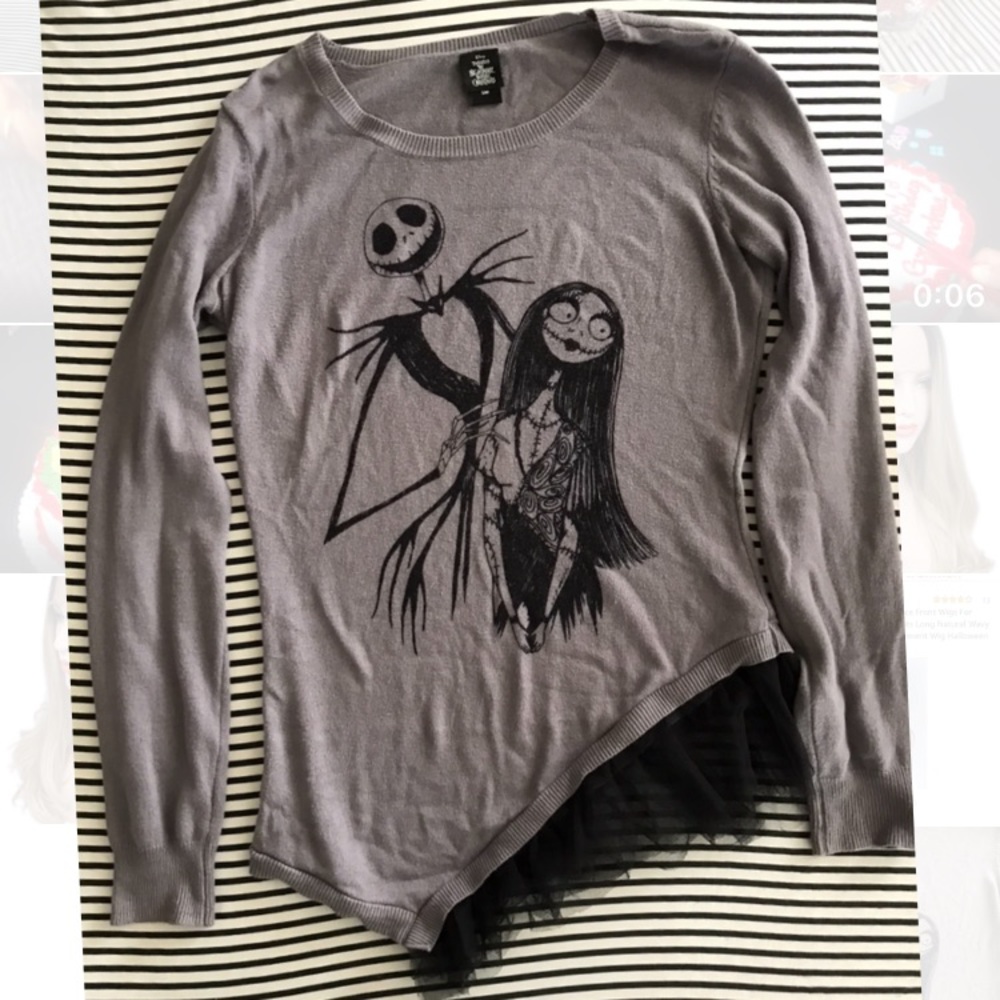 Nightmare before Christmas Sweater SM